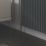 Reina 500mm x 1190mm 3253BTU Anthracite Horizontal 2 Column Radiator