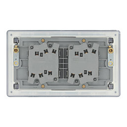 LAP  20A 16AX 4-Gang 2-Way Light Switch  Slate Grey