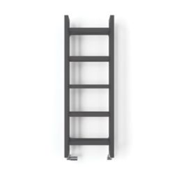 Black heated 2025 towel rail screwfix