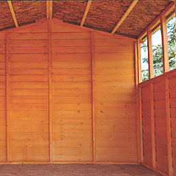 Shire  10' x 10' (Nominal) Apex Overlap Timber Shed