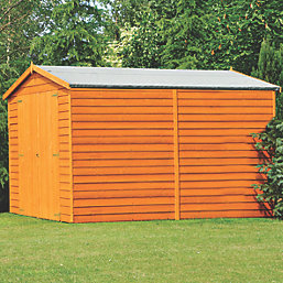 Shire  10' x 10' (Nominal) Apex Overlap Timber Shed