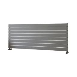 Ximax Oceanus 595mm x 1500mm 3246BTU Silver Horizontal Designer Radiator