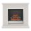 Be Modern Elsham Electric Fireplace White 1020mm x 300mm x 920mm