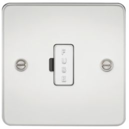 Knightsbridge  13A Unswitched Fused Spur  Polished Chrome