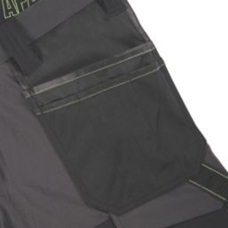 Apache Calgary Work Trousers Grey/Black 42" W 31" L