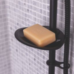 ETAL Pod Slide Rail Shower Kit Matt Black