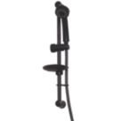 ETAL Pod Slide Rail Shower Kit Matt Black