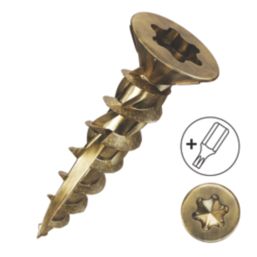 Turbo TX  TX Double-Countersunk  Multipurpose Screws 4mm x 30mm 200 Pack