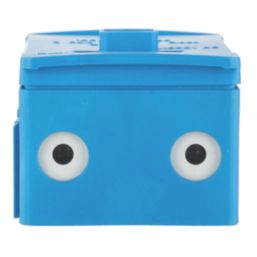 Lewden 100A 5-Way 2.5-35mm² Connector Block Blue