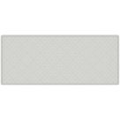 Laura Ashley Mr Jones Self-Adhesive Bathroom Splashback Gloss Slate White 250mm x 600mm x 4mm