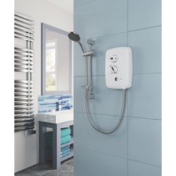 Triton T80 Easi-Fit + White / Chrome 8.5kW  Electric Shower