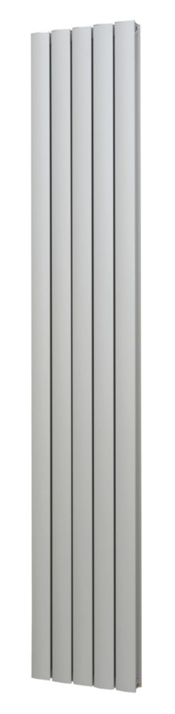 Glow Radiator 2000mm x 345mm Matt Chrome 4559BTU - Screwfix