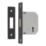 Smith & Locke  3 Lever Matt Black Deadlock 65mm Case - 44mm Backset