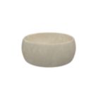 Maine Round Stone Effect Washbowl No Tap Holes 400mm