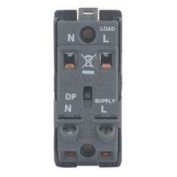 Hager Sollysta WMGSDP2/DW 20A Grid 2-Pole Dishwasher Switch White