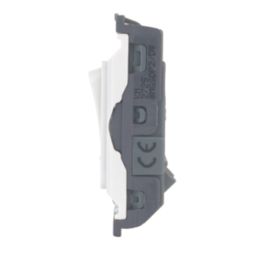 Hager Sollysta WMGSDP2/DW 20A Grid 2-Pole Dishwasher Switch White