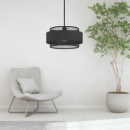 Eglo Bazely Pendant Light Black