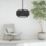 Eglo Bazely Pendant Light Black
