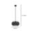 Eglo Bazely Pendant Light Black