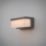 Lutec Zelna Outdoor LED Solar Hybrid Wall Light Dark Grey 650lm