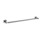 Bristan Round Towel Rail Chrome-Plated 595mm x 72mm x 48mm