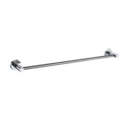 Bristan Round Towel Rail Chrome-Plated 595mm x 72mm x 48mm
