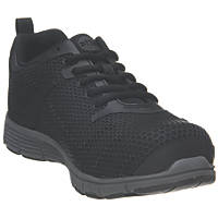 Site Donard   Safety Trainers Black Size 12