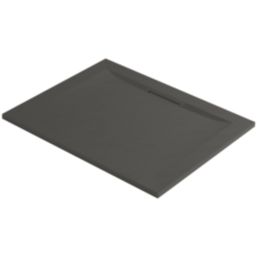 Mira Flight Level Rectangular Shower Tray Slate Grey 1200mm x 800mm x 25mm