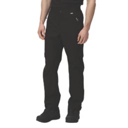 Regatta Highton Stretch Waterproof & Breathable Overtrousers Black X Large 39" W 34" L