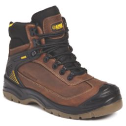 Apache Ranger Size 7  Brown Waterproof Steel Toe Cap Safety Boots