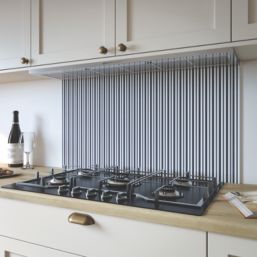 Wilsonart Slate Rhythm Blue Splashback 900mm x 800mm x 4mm
