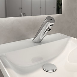 Armitage Shanks Sensorflow E Touch-Free Battery Operated Deck-Mounted Sensor Basin Tap Chrome