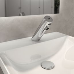 Armitage Shanks Sensorflow E Battery-Powered 170mm Chrome 2 Tap Holes Basin Mixer Tap