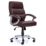 Nautilus Designs Greenwich High Back Executive Chair Cherry Brown