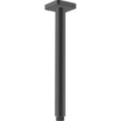 Hansgrohe Vernis Shape  Shower Arm Matt Black 300mm x 26mm