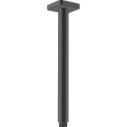Hansgrohe Vernis Shape  Shower Arm Matt Black 300mm x 26mm