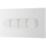 British General  4-Gang 2-Way LED Dimmer Switch  White