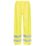 Site Huske Hi-Vis Over Trousers Elasticated Waist Yellow X Large 27" W 31" L