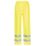 Site Huske Hi-Vis Over Trousers Elasticated Waist Yellow X Large 27" W 31" L