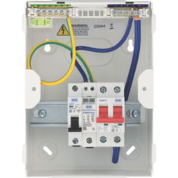 British General  5-Module 5-Way Part-Populated High Integrity EV Charger Consumer Unit with SPD
