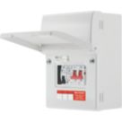 British General  5-Module 5-Way Part-Populated High Integrity EV Charger Consumer Unit with SPD