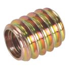 Easyfix Furniture Threaded Sockets M8 x 15mm 4 Pack