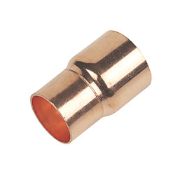 Flomasta  Copper End Feed Fitting Reducers F 22mm x M 28mm 2 Pack