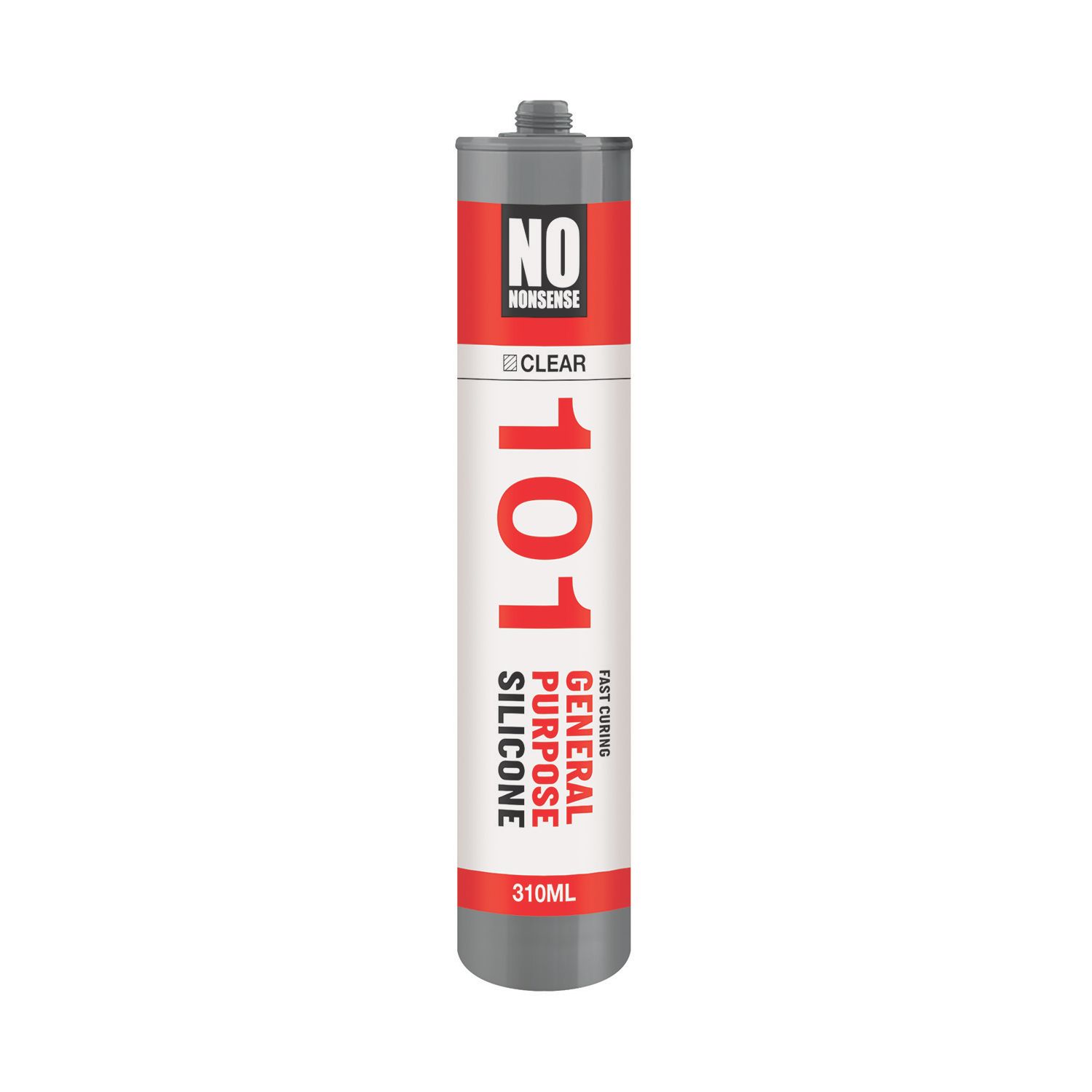 No Nonsense 101 General Purpose Silicone Clear 310ml (35887)