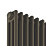 Acova Classic 3 Column Horizontal Radiator 600mm x 1042mm Bronze 4571BTU
