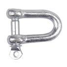 Diall M10 D-Shackles Zinc-Plated 10 Pack
