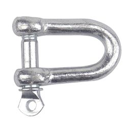 Diall M10 D-Shackles Zinc-Plated 10 Pack