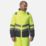 Regatta Pro Hi Vis Bomber Jacket Yellow/Navy Small 43" Chest
