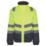 Regatta Pro Hi Vis Bomber Jacket Yellow/Navy Small 43" Chest