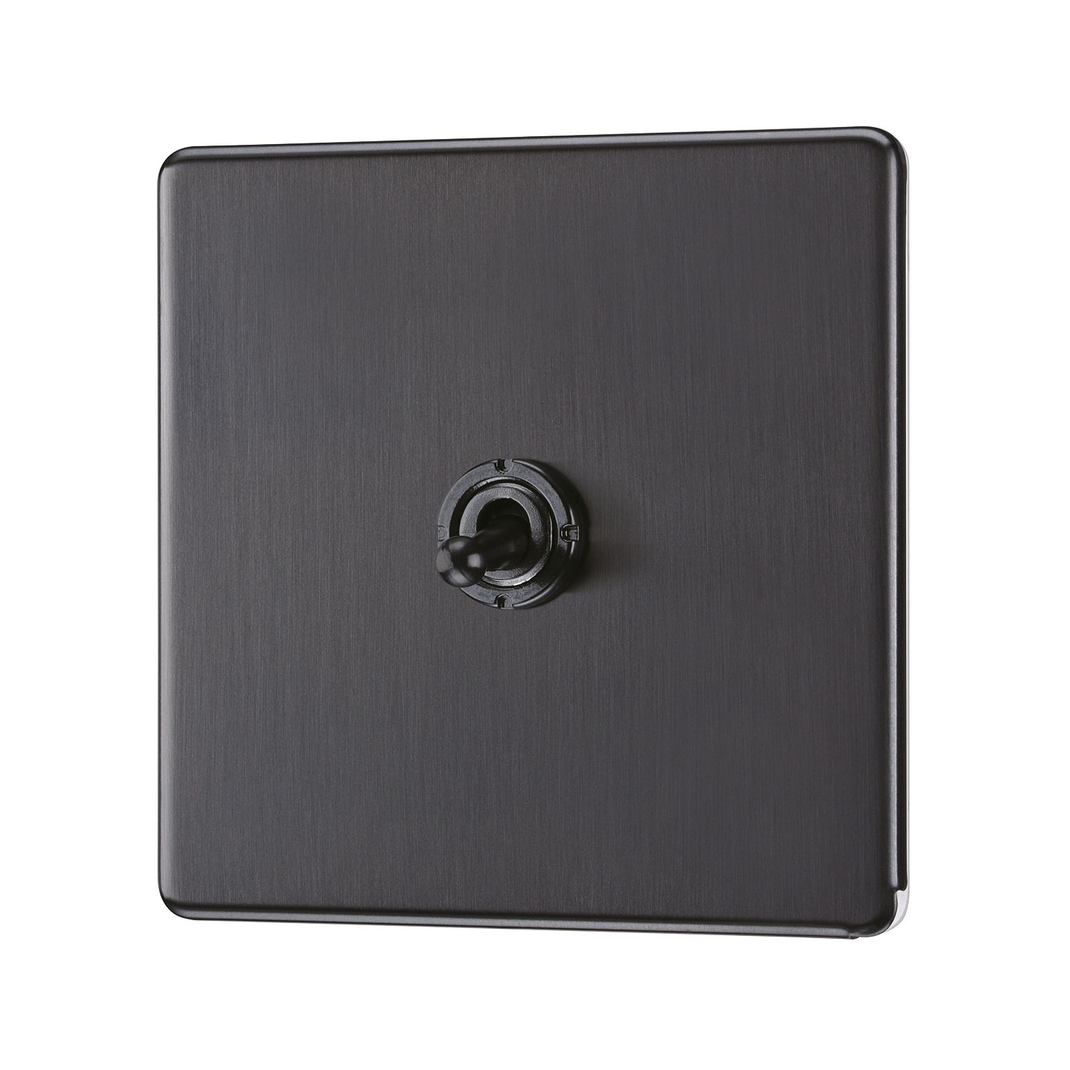 LAP 20A 16AX 1-Gang 2-Way Toggle Switch Slate Grey (358KJ)